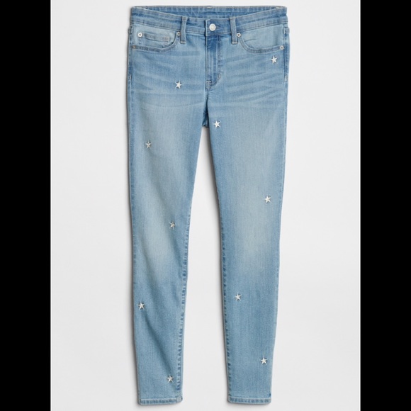 Mid Rise Stretch Leggings Skimmer Jeans ! 5 ⭐️ - Picture 2 of 4